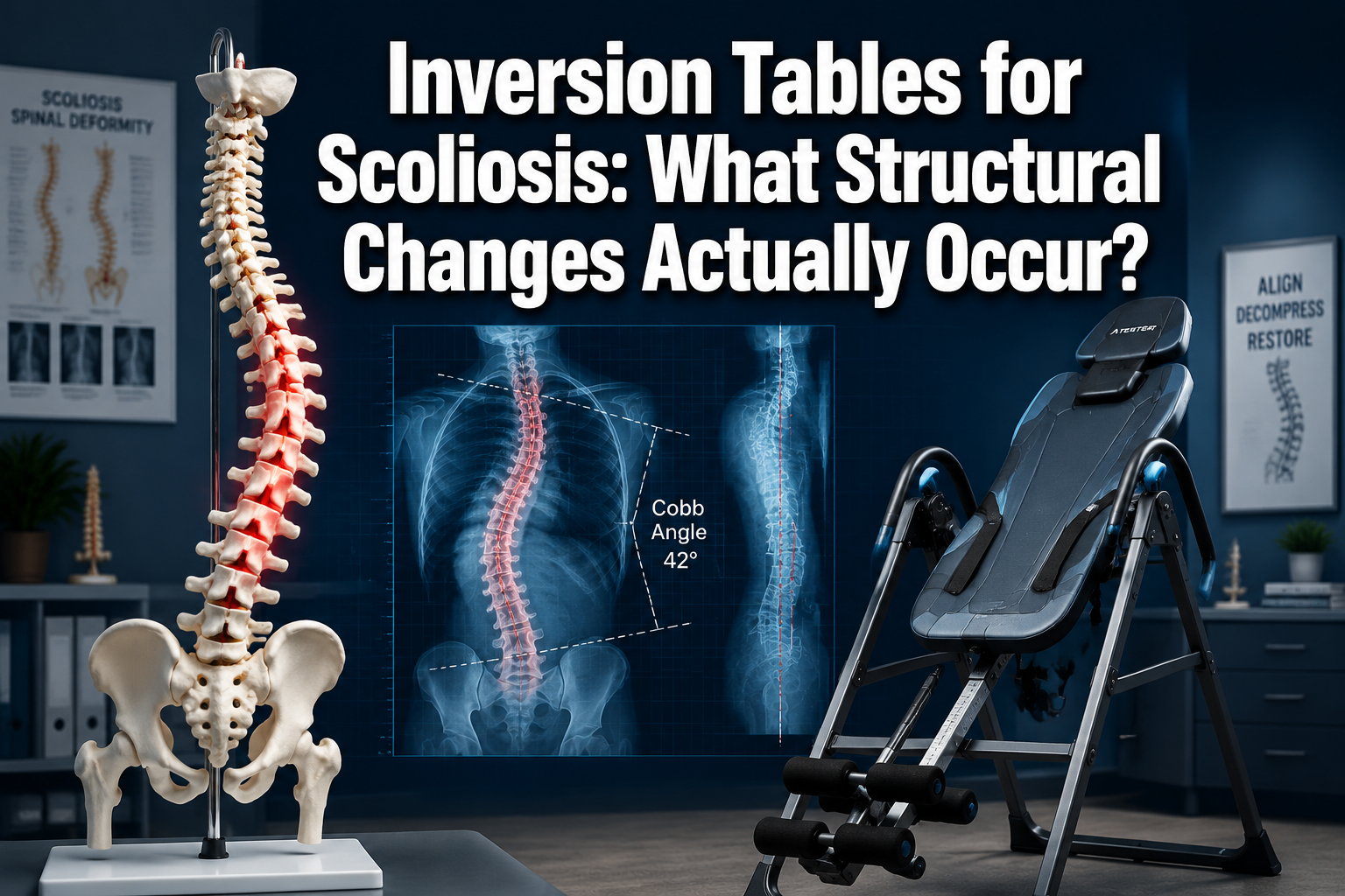 Inversion Tables for Scoliosis and Spinal Alignment: What Structural Changes Actually Occur?