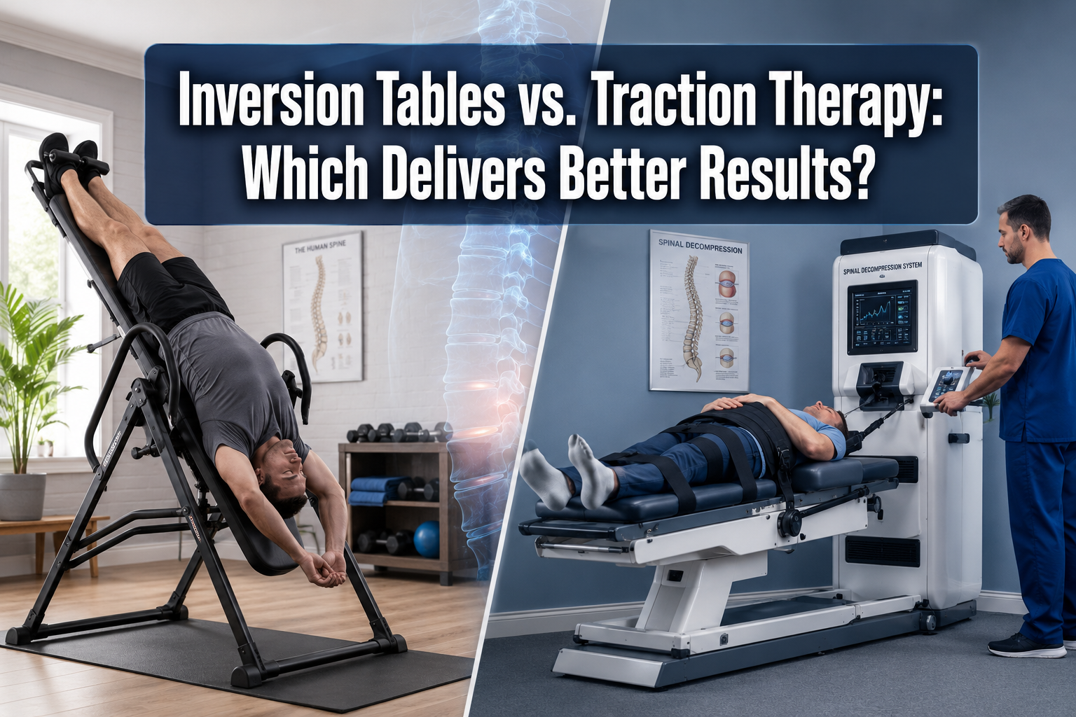 Inversion Tables vs. Traction Therapy: Which Spinal Decompression ...