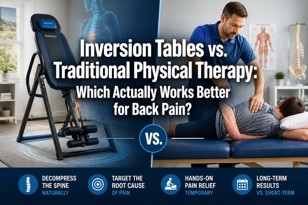 Inversion Tables vs. Traditional Physical Therapy: Which Actually Works Better for Back Pain?