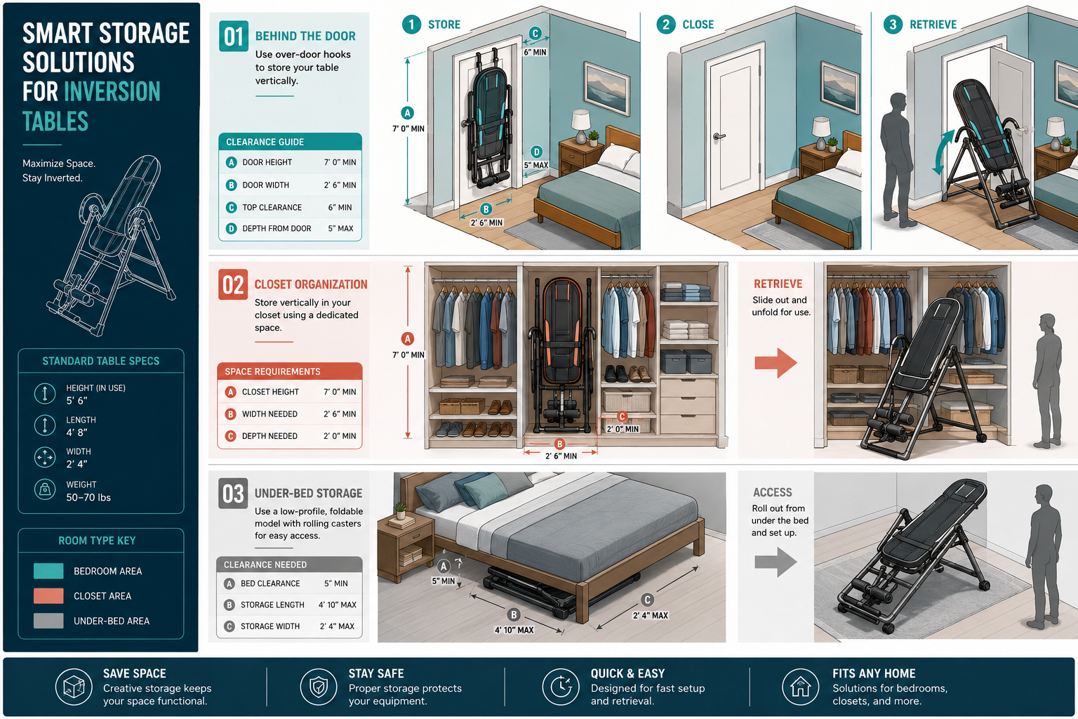 Strategic Placement and Creative Storage Solutions Within Your Home