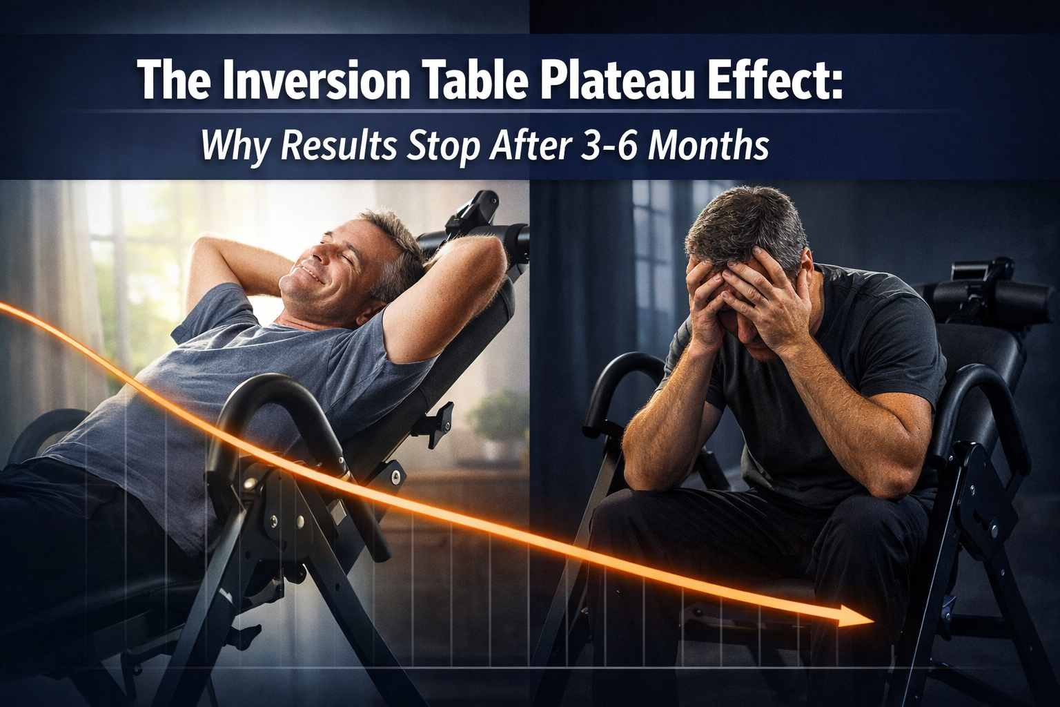 The Inversion Table Plateau Effect: Why Results Stop After 3-6 Months and How to Restart Progress
