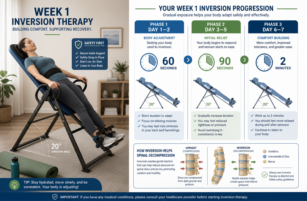 Understanding the Inversion Table Results Timeline: What to Expect in Week 1, Month 1, and Month 3