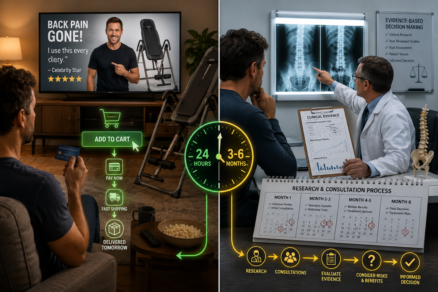 Why Celebrity Endorsements Dominate Clinical Evidence