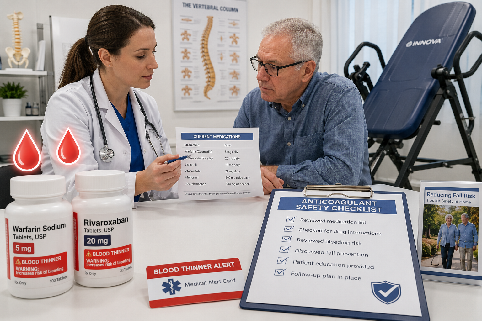 Blood Pressure Medications and Inversion Therapy: Navigating Cardiovascular Complexity