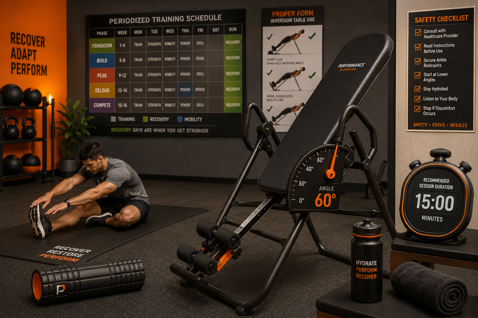 Common Mistakes Athletes Make With Inversion Tables