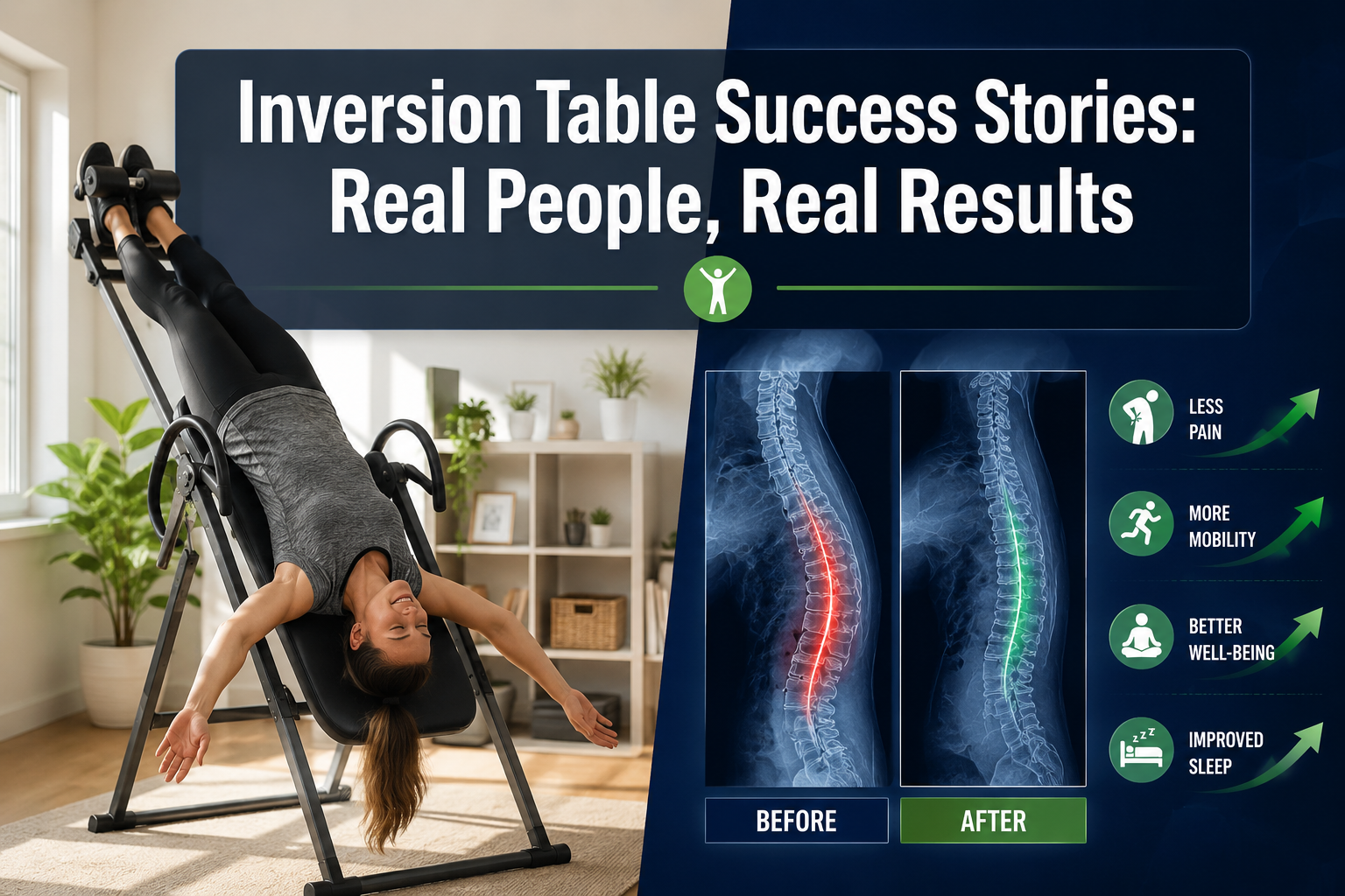 Inversion Table Success Stories: Case Studies of Avoided Surgeries, Medication Reductions, and Long-Term Outcomes